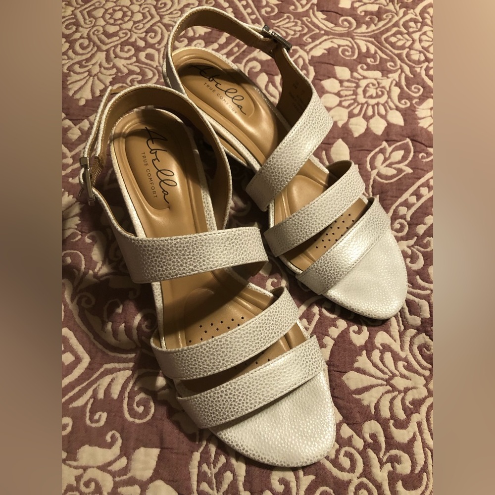 White dressy heels